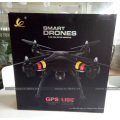 SJY-X8HG GPS drone com tela 5.8G FPV função de bloqueio alto, motor sem escova similar proteção de bateria fraca PK H501S Syma X8HG